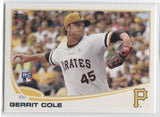 2013 Gerrit Cole Topps Update ROOKIE RC #US150A Pittsburgh Pirates 14