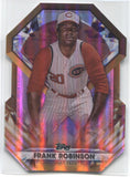 2022 Frank Robinson Topps DIAMOND GREATS DIE CUT GOLD 58/75 #DGDC32 Cincinnati Reds HOF