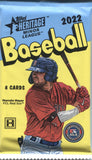 2022 Topps Heritage Minor League Hobby, Pack