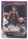2019-20 Darius Garland Panini NBA Hoops Premium Stock PURPLE DISCO ROOKIE RC #251 Cleveland Cavaliers