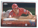 2015 Mike Trout Topps Chrome RED JERSEY #51 Anaheim Angels