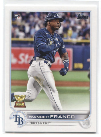 Wander Franco Tampa Bay Rays Framed 15 x 17 Stitched Stars Collage