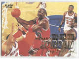 1997-98 Michael Jordan Fleer #23 Chicago Bulls HOF 4