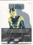2022 Electro Upper Deck Marvel Metal Universe Spider-Man Z-FORCE RAVE 037/100 #Z-11