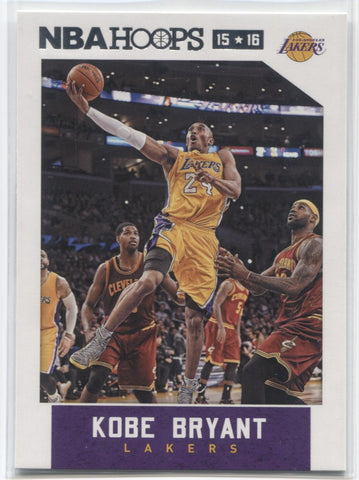 2015-16 Kobe Bryant Panini NBA Hoops #172 Los Angeles Lakers 1