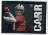 2014 Derek Carr Topps Chrome 1985 ROOKIE RC #18 Oakland Raiders 7