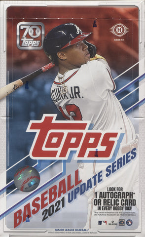 2021 Topps Update Series Baseball Hobby, Box