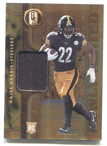 D.J. CHARK JR 2021 Panini Gold Standard Gold Rush Jersey Football Card  #/299 - Jacksonville Jaguars