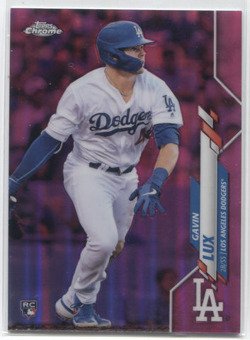 Gavin Lux 2020 Topps Chrome Rookie Refractor #148 - 2020 - US