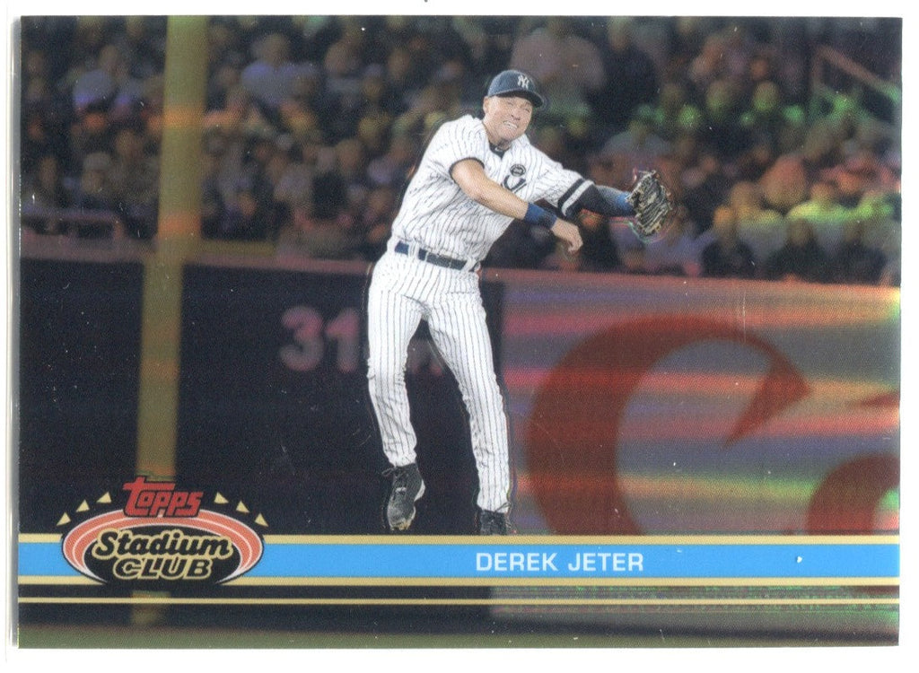2022 Topps Derek Jeter Jersey Relic Game Used NY Yankees Baseball Update  Series