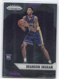 2016-17 Brandon Ingram Panini Prizm ROOKIE RC #131 Los Angeles Lakers 2
