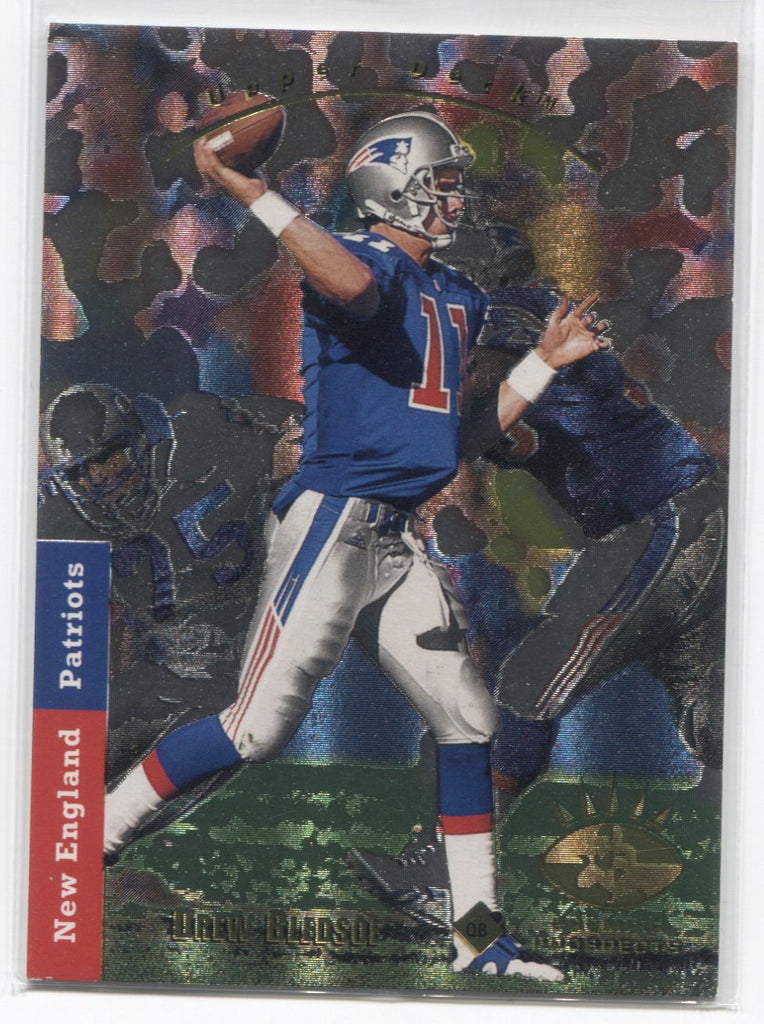 1993 Drew Bledsoe Upper Deck SP PREMIER PROSPECTS ROOKIE RC #9 New Eng