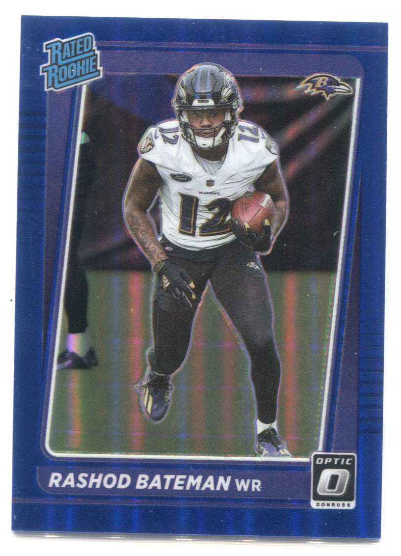 Rashod Bateman 2021 Donruss Football #265 Gem Mint Rookie Card PGI 10