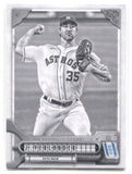 2022 Justin Verlander Topps Gypsy Queen BLACK AND WHITE 09/50 #48 Houston Astros