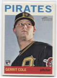 2013 Gerrit Cole Topps Heritage ROOKIE RC #H596 Pittsburgh Pirates 2