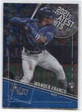 2022 Wander Franco Topps 2021'S GREATEST HITS RAINBOW FOIL ROOKIE RC #21GH5 Tampa Bay Rays