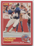 1989 Thurman Thomas Score ROOKIE RC #211 Buffalo Bills HOF