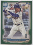 2020 Kyle Lewis Topps Gypsy Queen GREEN ROOKIE RC #226 Seattle Mariners