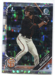 2019 Hunter Bishop Bowman Chrome Draft Sapphire Edition 1ST BOWMAN #BDC-31 San Francisco Giants