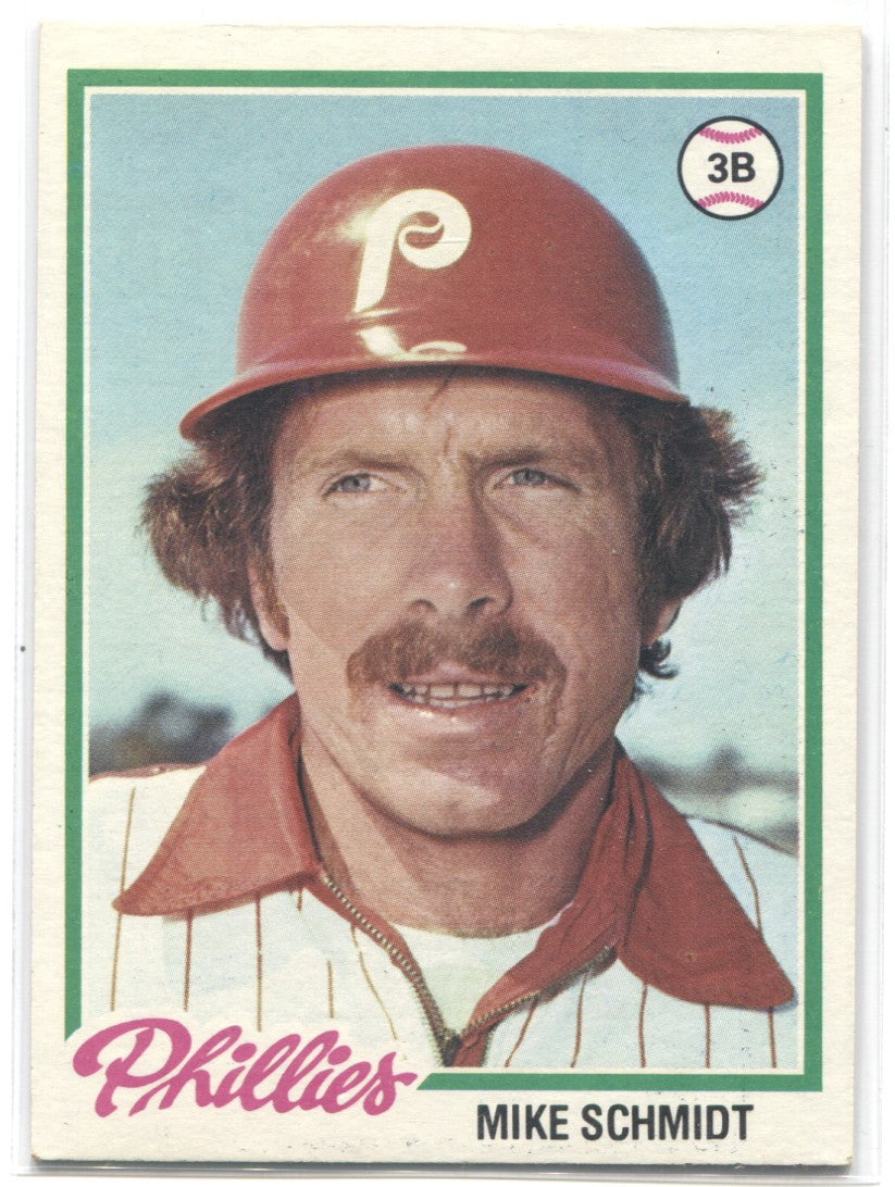 MIKE SCHMIDT TOPPS BASEBALL CARDS PHILLIES PLUS UNIQUE CARDS -ONE SHIPPING  PRICE