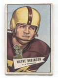 1952 Wayne Robinson Bowman SMALL ROOKIE RC #68 Philadelphia Eagles