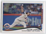 2014 Jacob deGrom Topps Update ROOKIE RC #US57 New York Mets 7