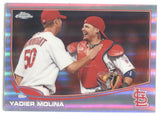 2013 Yadier Molina Topps Chrome REFRACTOR #146 St. Louis Cardinals 2