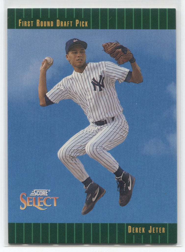 Derek Jeter 1992 SCORE SELECT ROOKIE RC #360 NEW YORK