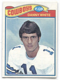1977 Danny White Topps ROOKIE RC #284 Dallas Cowboys