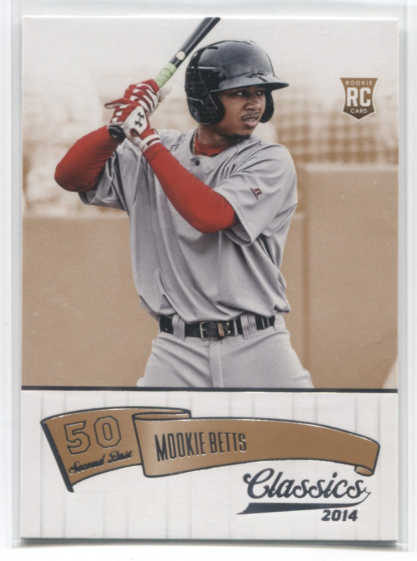 Mookie Betts (Boston Red Sox) 2014 Topps Update RC Rookie