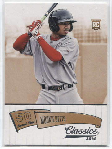 2014 Mookie Betts Panini Classics ROOKIE RC #169 Boston Red Sox 5