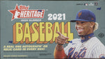 2021 Topps Heritage High Number Hobby Baseball, 12 Box Case
