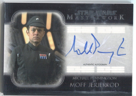 2020 Michael Pennington as Moff Jerjerrod Topps Star Wars Masterwork AUTO AUTOGRAPH #A-MP