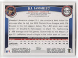 2011 D.J. LeMahieu Topps Update Series ROOKIE RC #US205 Chicago Cubs 1
