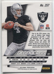 2014 Derek Carr Panini Prizm ROOKIE RC #257 Oakland Raiders