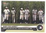 2021 Major League Baseball Topps Now FIELD OF DREAMS GAME #649 New York Yankees Chicago White Sox 3