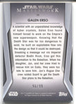 2021 Galen Erso Topps Star Wars Masterwork GREEN 96/99 #38