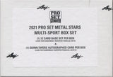 *HOLIDAY MANIA* 2021 Leaf Pro Set Metal Stars Multi-Sport, Box