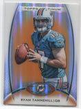 2012 Ryan Tannehill Topps Platinum RETAIL ORANGE REFRACTOR ROOKIE RC #110 Miami Dolphins