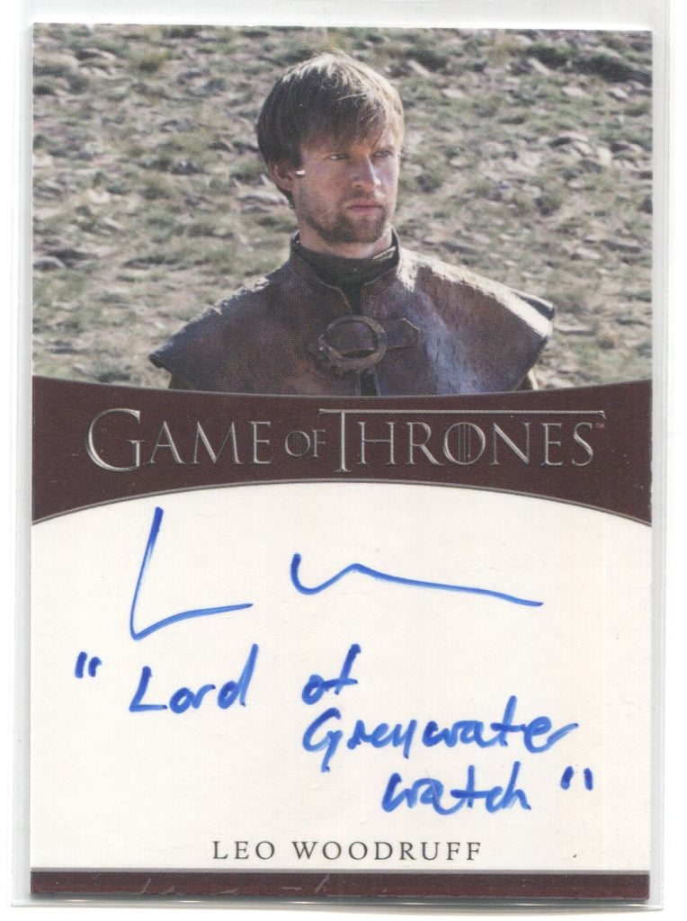 Howland Reed Banner 2022 Leo Woodruff as Howland Reed Rittenhouse Game of Thrones The Comp