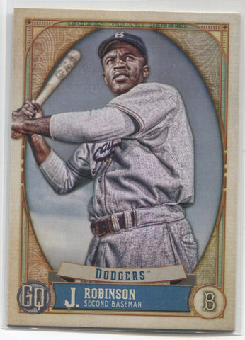 2021 Jackie Robinson Topps Gypsy Queen SHORT PRINT SP #301 Brooklyn Dodgers HOF