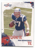 2010 Rob Gronkowski Panini Score ROOKIE RC #383 New England Patriots
