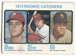 1973 Bob Boone Skip Jutze Mike Ivie Topps ROOKIE RC #612 Philadelphia Phillies Houston Astros San Diego Padres BV $15