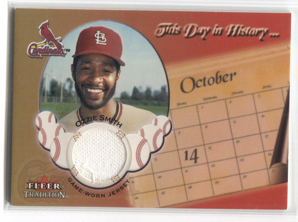 Ozzie Smith St. Louis Cardinals Autographed 2001 Upper Deck