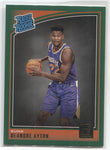 2018-19 DeAndre Ayton Panini Donruss GREEN ROOKIE RC #157 Phoenix Suns