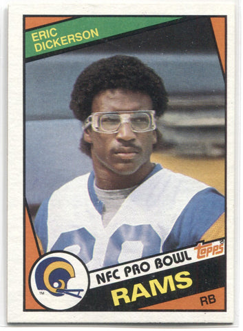 1984 Eric Dickerson Topps ROOKIE RC #280 Los Angeles Rams 6