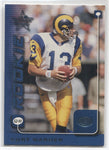 1999 Kurt Warner Leaf Rookies & Stars ROOKIE RC #288 St. Louis Rams HOF