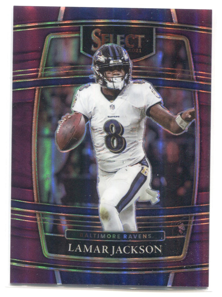 : Lamar Jackson Signed Baltimore Ravens CHROME Mini