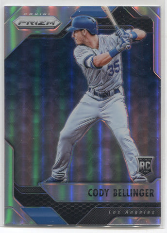 2017 Cody Bellinger Panini Prizm SILVER ROOKIE RC #2 Los Angeles Dodgers