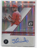 2018 Johan Oviedo Donruss Optic AUTO AUTOGRAPH #OA-JO St. Louis Cardinals